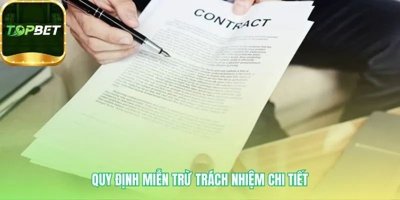 Các quy định cụ thể cho lỗi chủ quan và sự cố khách quan